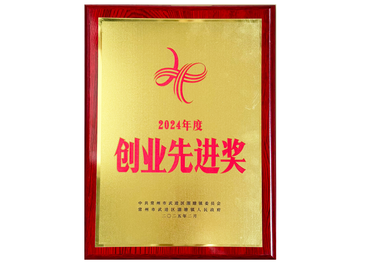 常州易天商业管理有限公司——2024年度创业先进奖