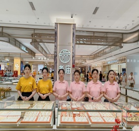 璀璨焕新，金彩绽放｜易天集团旗下老庙黄金武进吾悦店盛大开业！